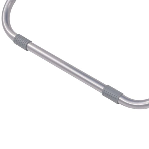 vidaXL Sklápacie kreslá na terasu 2 ks, oceľ, červené – Obrázok 6