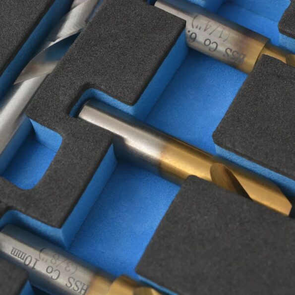 vidaXL 4-dielna sada vrtákov na bodové zvary, HSS – Obrázok 2