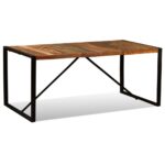 vidaXL Jedálenský stôl, recyklovaný masív 180 cm – Obrázok 2
