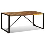 vidaXL Jedálenský stôl, recyklovaný masív 180 cm – Obrázok 5
