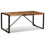 vidaXL Jedálenský stôl, recyklovaný masív 180 cm – Obrázok 6