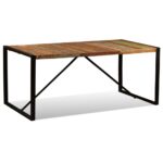 vidaXL Jedálenský stôl, recyklovaný masív 180 cm – Obrázok 7