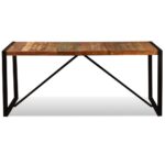 vidaXL Jedálenský stôl, recyklovaný masív 180 cm – Obrázok 10