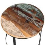 vidaXL Konferenčné stolíky 2 ks, recyklovaný masív, okrúhle 40cm/50cm – Obrázok 6
