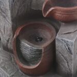 vidaXL Interiérová fontána s LED svetlom, polyresin – Obrázok 2