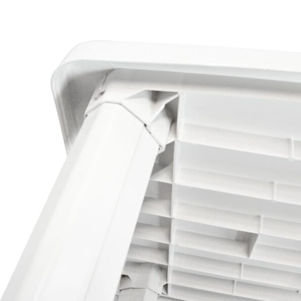 vidaXL Záhradný stôl, biely 101x68x72 cm, plast – Obrázok 3