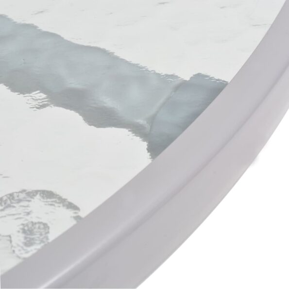 vidaXL 6-dielna vonkajšia jedálenská súprava oceľ a textilén sivá – Obrázok 6