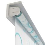 vidaXL Sprchová roleta, 120x240 cm, bublinkový vzor – Obrázok 4