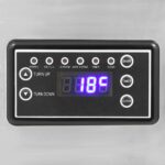 vidaXL Výrobník ľadových kociek čierny 45 kg / 24 h – Obrázok 2