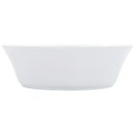 vidaXL Umývadlo biele 41x12,5 cm keramické – Obrázok 4