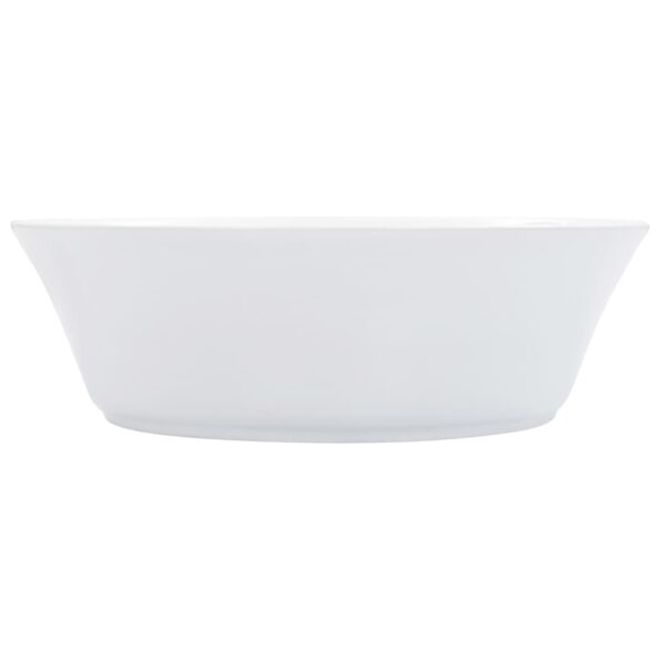 vidaXL Umývadlo biele 41x12,5 cm keramické – Obrázok 4