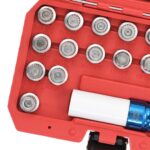 vidaXL 21-dielna sada na demontáž alebo inštaláciu matíc ráfika pre BMW – Obrázok 6