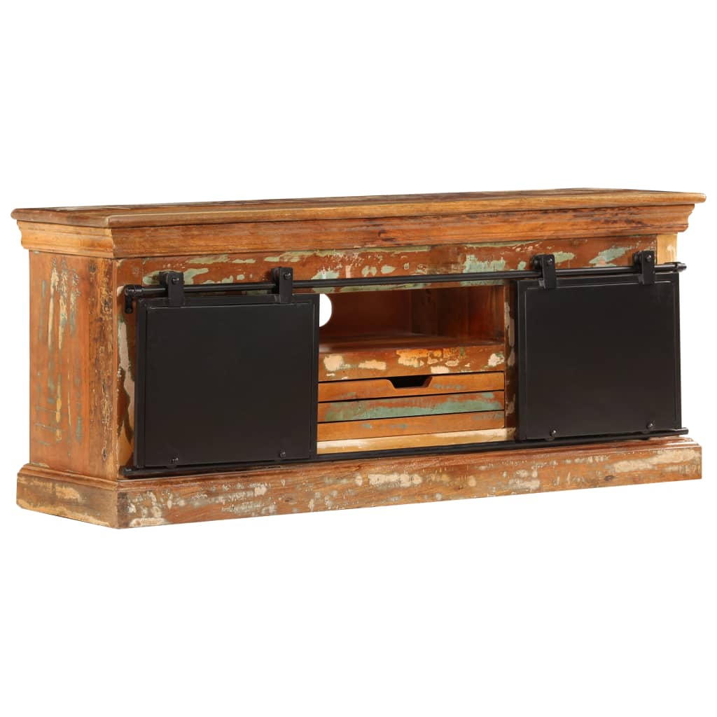 VXL8718475741404_a_en_hd_1.jpg vidaXL TV skrinka 110x30x45 cm, recyklovaný masív – Obrázok 1