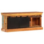vidaXL TV skrinka 110x30x45 cm, recyklovaný masív – Obrázok 6
