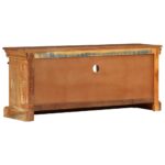 vidaXL TV skrinka 110x30x45 cm, recyklovaný masív – Obrázok 7