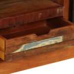 vidaXL TV skrinka 110x30x45 cm, recyklovaný masív – Obrázok 9