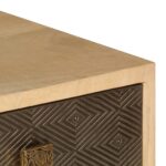 vidaXL TV skrinka 120x30x40 cm masívne mangovníkové drevo – Obrázok 8