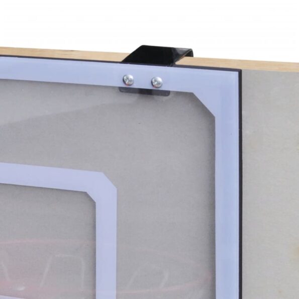 Vnutorný mini basketbalový kôš set s loptou a pumpou – Obrázok 4