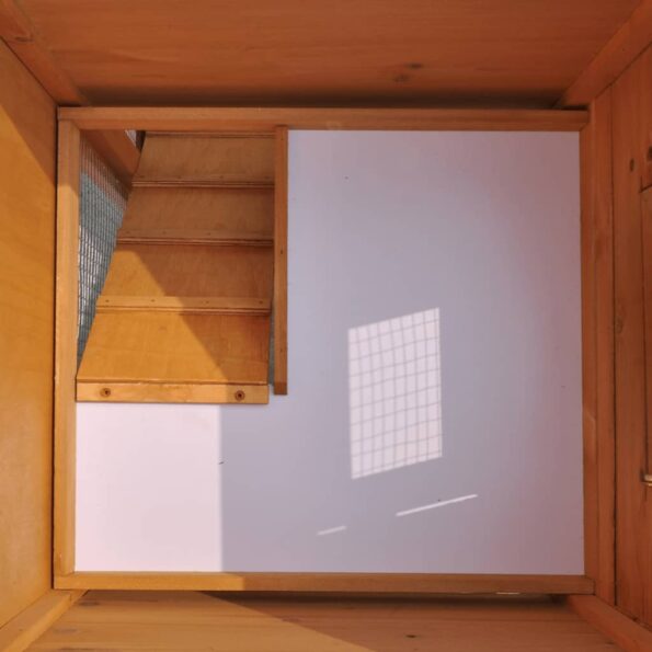 vidaXL Veľká vonkajšia králikáreň/klietka pre zvieratá, jeden domček – Obrázok 2