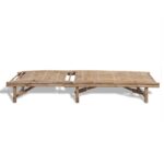 vidaXL Záhradné ležadlo, bambus – Obrázok 3