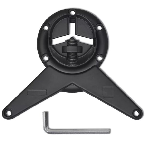 Stolové nohy s nastaviteľnou výškou, čierne 870 mm 4 ks – Obrázok 4