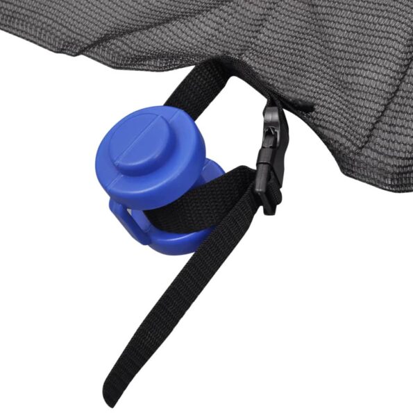 Bezpečnostná sieť na okrúhlu trampolínu s priemerom 4,57 m – Obrázok 5