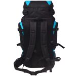 vidaXL Turistický batoh XXL 75 l, čierno modrý – Obrázok 5