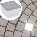 vidaXL Podlahové LED svetlá 12 ks, 100x100x68 mm – Obrázok 3