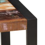 vidaXL Konferenčný stolík 120x60x40 cm, recyklovaný masív – Obrázok 5