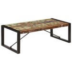 vidaXL Konferenčný stolík 120x60x40 cm, recyklovaný masív – Obrázok 7
