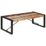 vidaXL Konferenčný stolík 120x60x40 cm, recyklovaný masív – Obrázok 8
