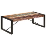 vidaXL Konferenčný stolík 120x60x40 cm, recyklovaný masív – Obrázok 9