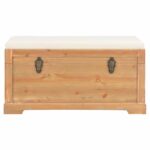 vidaXL Úložná truhlica s vankúšom 80x40x40 cm MDF – Obrázok 2