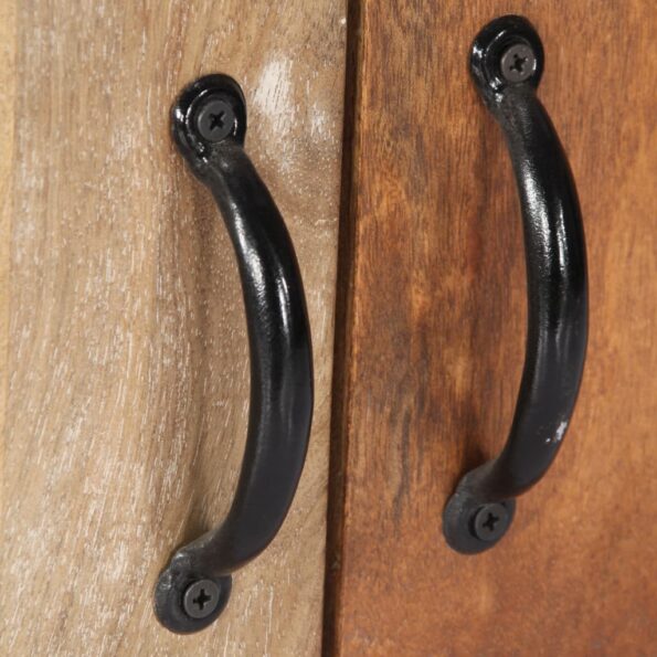 vidaXL Komoda 60x30x75 cm, mangový masív – Obrázok 2