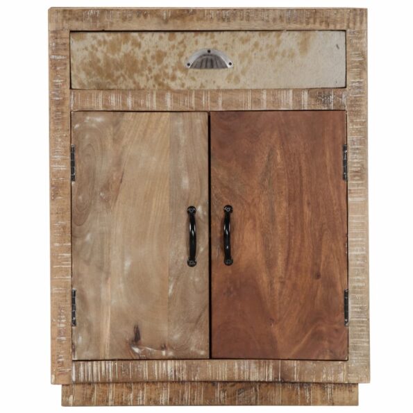 vidaXL Komoda 60x30x75 cm, mangový masív – Obrázok 3