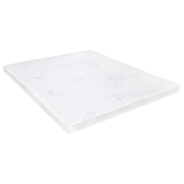 vidaXL Vrchný matrac 160x200 cm gélová pena 7 cm – Obrázok 3