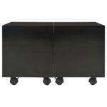 vidaXL Konferenčný stolík čierny 60x60x35 cm vysoko-lesklý drevotrieska – Obrázok 3
