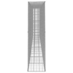 vidaXL Gabiónová stena s krytom, pozinkovaná oceľ 600x50x200 cm – Obrázok 4