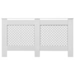 vidaXL Kryt na radiátor, biely 152x19x81,5 cm, MDF – Obrázok 3