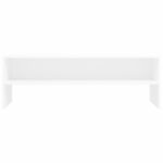 vidaXL TV skrinka biela 120x40x40 cm drevotrieska – Obrázok 4