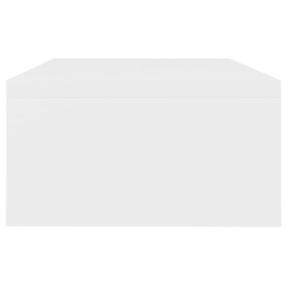 vidaXL Stojan na monitor biely 42x24x13 cm drevotrieska – Obrázok 5
