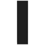 vidaXL Šatník, čierny 50x50x200 cm, kompozitné drevo – Obrázok 5