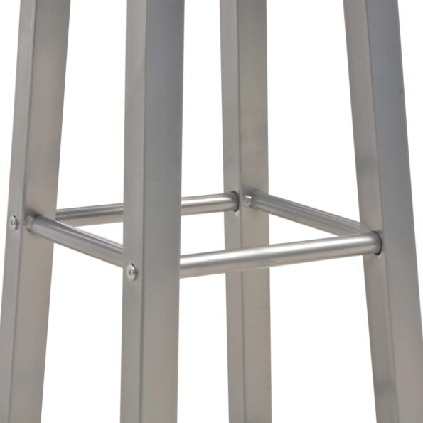 vidaXL Barové stoličky 2 ks antracitové MDF – Obrázok 5