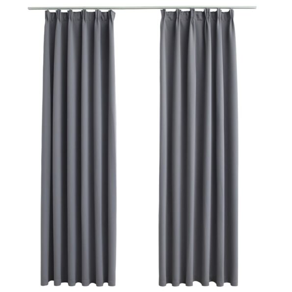 VXL8719883720067_a_en_hd_1.jpg vidaXL Zatemňovacie závesy s háčikmi 2 ks, sivé 140x225 cm – Obrázok 2