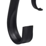 vidaXL Mozaikové ohnisko so stolom, čierno biele 68 cm, keramika – Obrázok 4