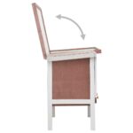 vidaXL Vonkajšia králikáreň, 1 poschodie, hnedá, drevo – Obrázok 4