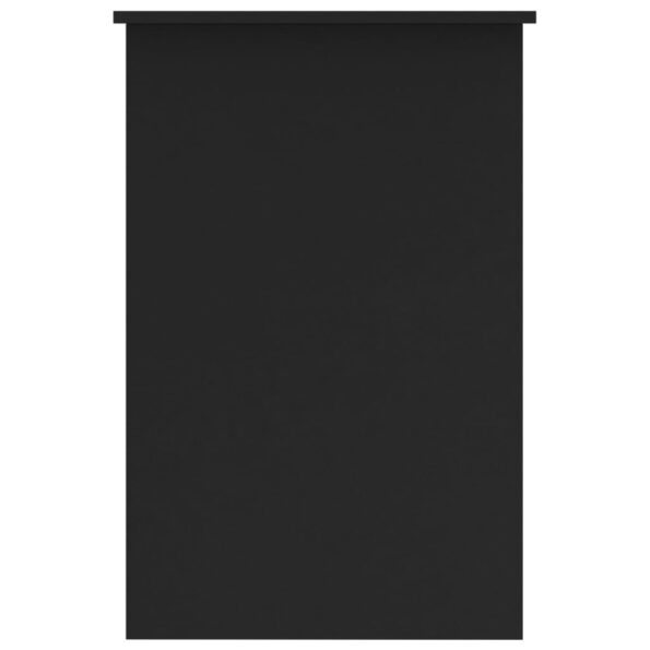 vidaXL Stôl čierny 100x50x76 cm drevotrieska – Obrázok 5