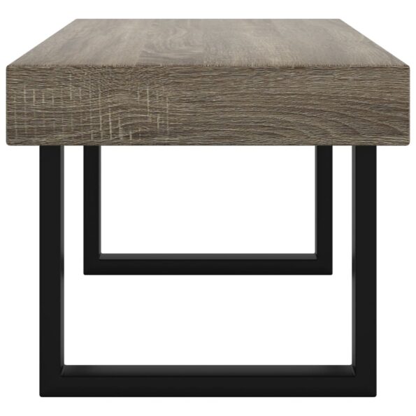 VXL8719883744353_g_en_hd_2.jpg vidaXL Konferenčný stolík sivý a čierny 90x45x40 cm MDF a železo – Obrázok 4