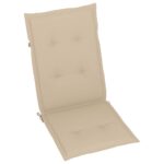 vidaXL Podložky na záhradné stoličky, vysoké operadlo 4 ks 120x50x3 cm – Obrázok 4
