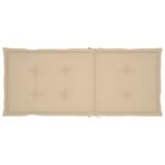 vidaXL Podložky na záhradné stoličky, vysoké operadlo 4 ks 120x50x3 cm – Obrázok 6